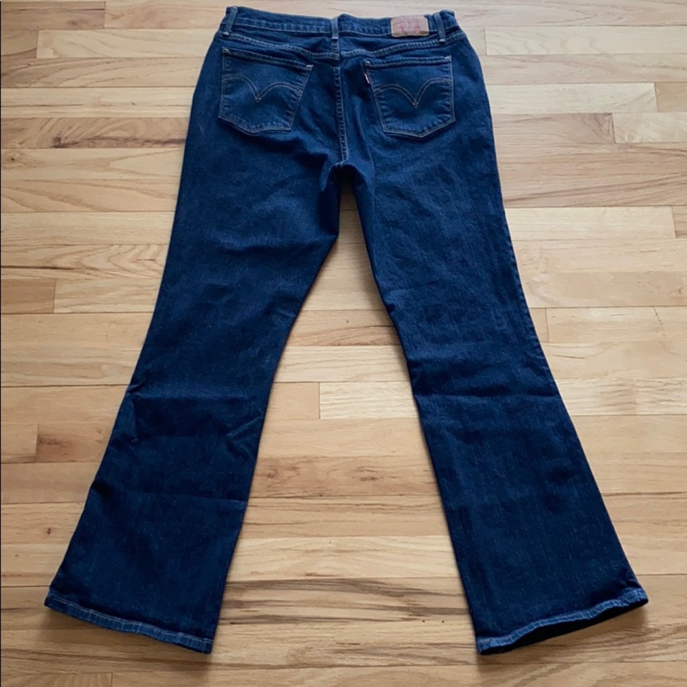 Levi’s 515 Bootcut Dark Blue Jeans | Size 12 - Picture 7 of 7